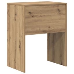 Berkfield Home Writing Desk Artisan oak Engineered wood 60 x 40 x 76 cm Sleek in Brown - thumbnail 6