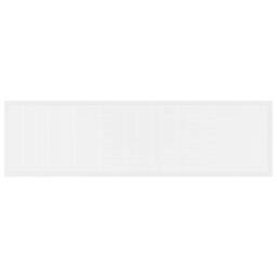 Berkfield Home Garden Table White 350x100x73 cm Poly Rattan - Size: 350 x 100 x 73 cm - thumbnail 7
