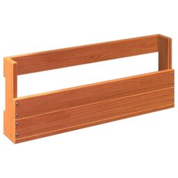 Berkfield Home Wall-mounted Shoe Racks 2 pcs Wax Brown 59x8.5x23.5 cm Solid Wood Pine - thumbnail 5
