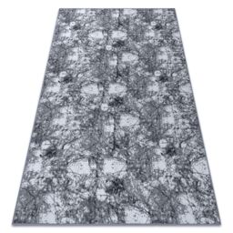 RugsX Concrete Rug in Grey - Size: 100 cm x 250 cm