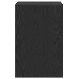Berkfield Home Desk Black Oak 101x50x76.5 cm Engineered Wood - thumbnail 7
