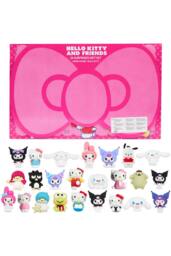 Hello Kitty Sanrio Collectable Figures Christmas Gift Set Pink 24 Pcs - thumbnail 1