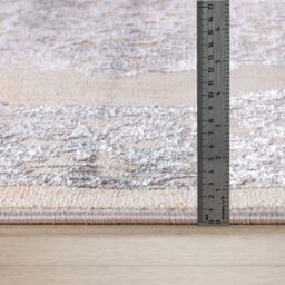Livabliss Lustro-Vintage Beige Grey Off-White Traditional Boho Living Dining Bedroom Rug - Size: 200 cm x 275 cm - thumbnail 8