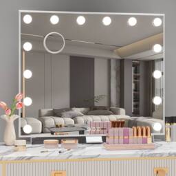 Dprodo 14 LED Bulbs Vanity Mirror with Lights in White - Size: 1 Pack - thumbnail 9