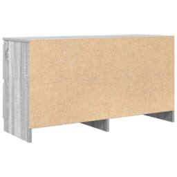Berkfield Home TV Cabinet Grey Sonoma 100x35x54 cm Engineered Wood - Size: 100 x 35 x 54 cm - thumbnail 8