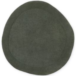 THE RUGS Villeroy & Boch 1812 Wool Rug & Runner Round Wool Rug in Green - Size: 160 cm diameter - thumbnail 1