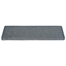 Berkfield Home Carpet Stair Treads 15 pcs 65x21x4 cm Purple & Blue - Size: Medium - thumbnail 3