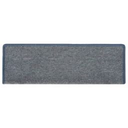 Berkfield Home Carpet Stair Treads 15 pcs 65x21x4 cm Purple & Blue - Size: Medium - thumbnail 4