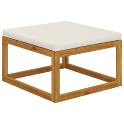 Berkfield Home Beautiful 5 pc Garden Lounge Set with Cushions Solid Wood Acacia in Brown - thumbnail 5