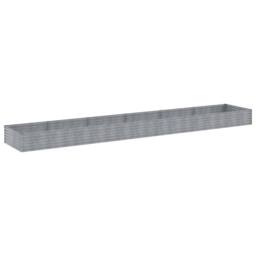Berkfield Home Garden Raised Bed 579x100x36 cm Corten Steel in Brown - Size: 579 x 100 x 36 cm - thumbnail 3