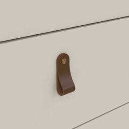 Wyld Haus Cashmere 5 Drawer Wooden Chest in Cream - thumbnail 7
