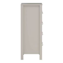 Wyld Haus Cashmere 5 Drawer Wooden Chest in Cream - thumbnail 5