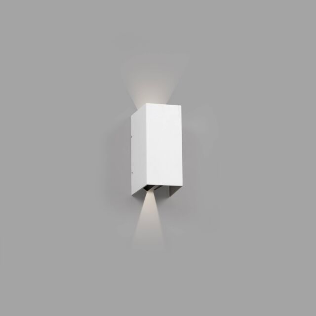 Netlighting Blind Outdoor LED Up Down Wall Lamp White 6W 3000K IP54 - image 1