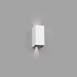 Netlighting Blind Outdoor LED Up Down Wall Lamp White 6W 3000K IP54 - thumbnail 1