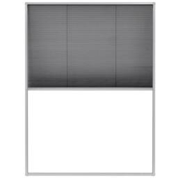 Berkfield Home Plisse Insect Screen for Windows Aluminium 60x80 cm in Black - thumbnail 2
