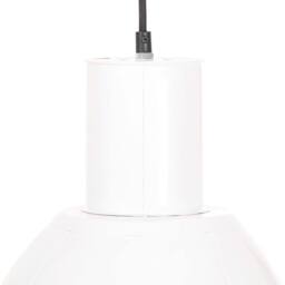 Berkfield Home Hanging Lamp 25 W White Round 28.5 cm E27 - thumbnail 6