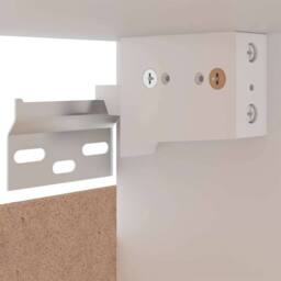 Berkfield Home Hanging Cabinet White 60x31x40 cm Engineered Wood - Size: 60 x 31 x 40 cm - thumbnail 8