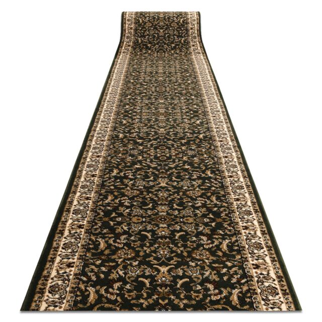 RugsX Heat-Set Royal Runner in Green - Size: 120 cm x 320 cm - image 1