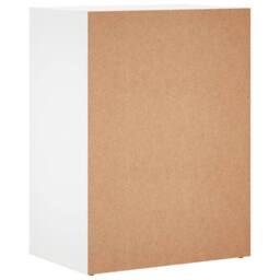 Berkfield Home Sideboards 2 pcs White 60x39x80 cm Engineered Wood - Size: 60 x 39 x 80 cm - thumbnail 7