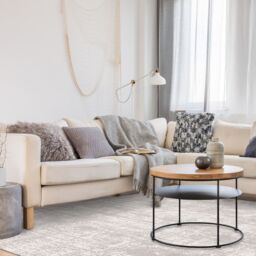 The Rug Shop UK Grey Modern Abstract Luxurious Easy to Clean Latex Back Area Rug - Size: 240 cm x 340 cm - thumbnail 1