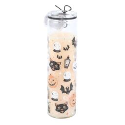 Something Different Spiced Pumpkin Halloween Tube Candle in Orange - thumbnail 2