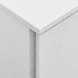 Berkfield Home Mobile File Cabinet Light Grey 39x45x60 cm Steel - Size: 39 x 45 x 60 cm - thumbnail 6