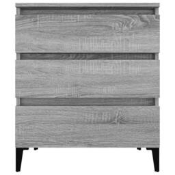 Berkfield Home Sideboard Grey Sonoma 60x35x70 cm Engineered Wood - Size: 60 x 35 x 70 cm - thumbnail 5