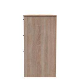 Ready Assembled 2 U Denver 6 Drawer Kneehole Desk (Ready Assembled) in Light Oak - thumbnail 2