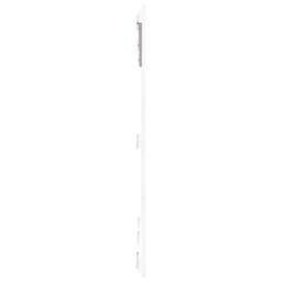 Berkfield Home Wall Headboard White 166x3x110 cm Solid Wood Pine - Size: 166 x 3 x 110 cm - thumbnail 5