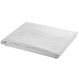 Berkfield Home Backdrop Cotton without Stand White 500x300 cm - thumbnail 1