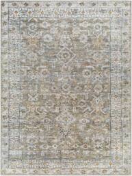 Livabliss Becki Owens Darling -Washable Brown Green Traditional Vintage Boho Living Dining Rug in Khaki - Size: 200 cm x 275 cm - thumbnail 2