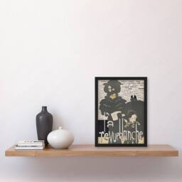 Artery8 Poster for the Revue Blanche Journal Bonnard Framed Wall Art Print in Grey - Size: A3 - thumbnail 2