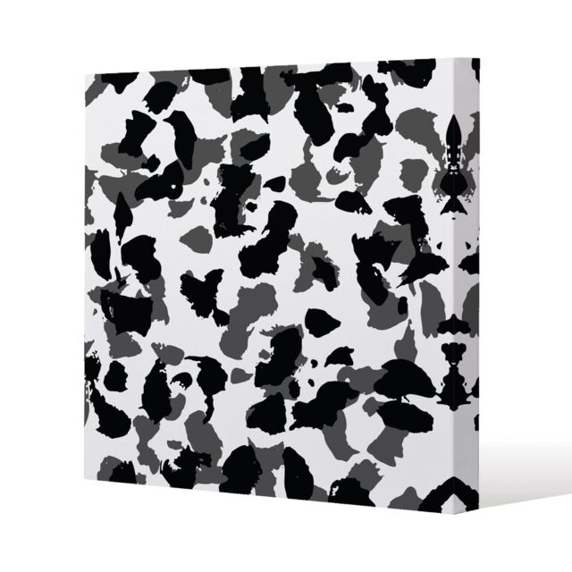 Benjamin Tate Design Animal Print Slim Style Canvas Print 30x30cm in Natural - Size: 30x30 cm - image 1