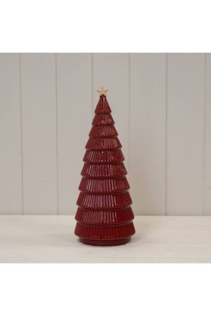 KDMD Ceramic Red Christmas Ornament 31cm - image 1