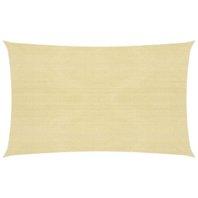 Berkfield Home Sunshade Sail 160 g/m ² Beige 3x5 m HDPE - image 1