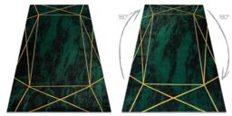 RugsX Emerald Rug in Green - Size: 180 cm x 270 cm - thumbnail 2