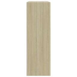 Berkfield Home Bookshelf Sonoma Oak 60x24x74.5 cm Engineered Wood in Brown - thumbnail 5
