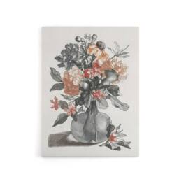 "Artery8 Spring Flowers in a Vase Still Life Teyler Canvas Wall Art in White - Size: W18"" x H24""" - thumbnail 1