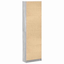 Berkfield Home Wardrobe Grey Sonoma 55x25x189 cm Engineered Wood - Size: 55 x 25 x 189 cm - thumbnail 8