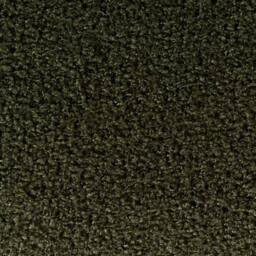 Wyld and Coco Green Boucle Pouffe - Teddy Faux Fur Footstool with Pine Legs - thumbnail 8