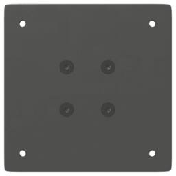 Berkfield Home Coffee Table Legs 4 pcs Anthracite 72 cm Steel in Charcoal - thumbnail 7