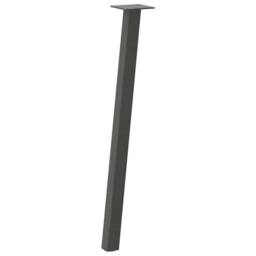 Berkfield Home Coffee Table Legs 4 pcs Anthracite 72 cm Steel in Charcoal - thumbnail 4
