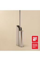 Cosmic Silicone Toilet Brush Self-Adhesive Slim Beige Flat Collection - thumbnail 2