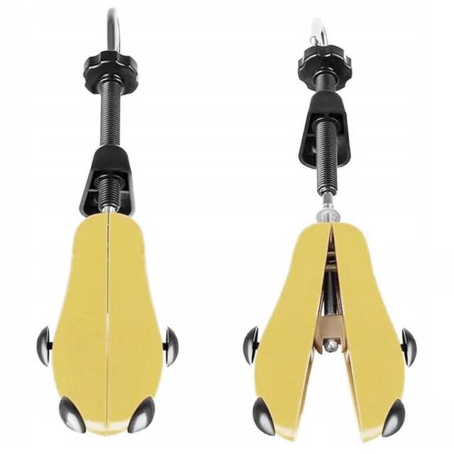 FLAVORA Men's For Men EU(44-47)2 Pack Adjustable Shoe Stretcher Trainer Shaper in Yellow - Size: 600mm - image 1