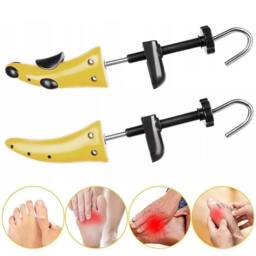 FLAVORA Men's For Men EU(44-47)2 Pack Adjustable Shoe Stretcher Trainer Shaper in Yellow - Size: 600mm - thumbnail 3