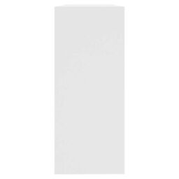 Berkfield Home Book Cabinet/Room Divider White 100x30x72 cm - Size: 100 x 30 x 72 cm - thumbnail 4