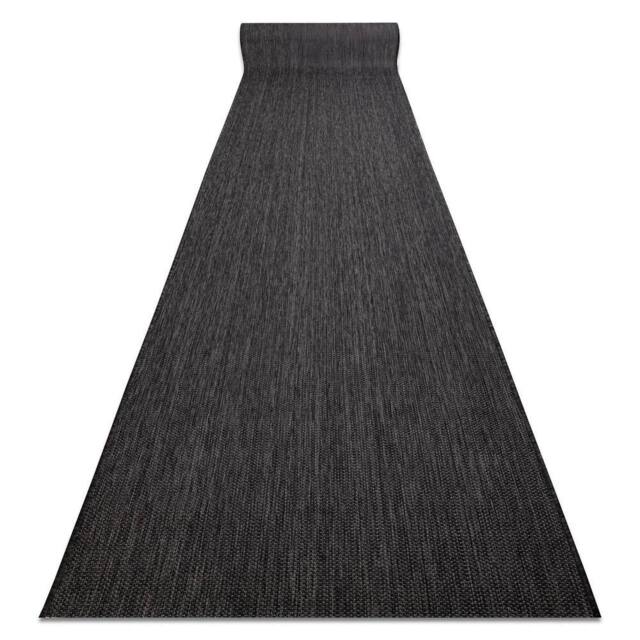 RugsX Sisal Sion Runner in Black - Size: 80 cm x 130 cm - image 1