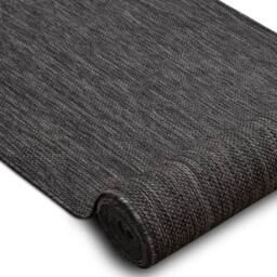 RugsX Sisal Sion Runner in Black - Size: 80 cm x 130 cm - thumbnail 2