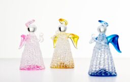 Sienna Glass Keepsake Angel Gold - thumbnail 3