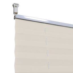 Berkfield Home Plisse Blind 80x125cm Cream - Size: 80x125 cm - thumbnail 6